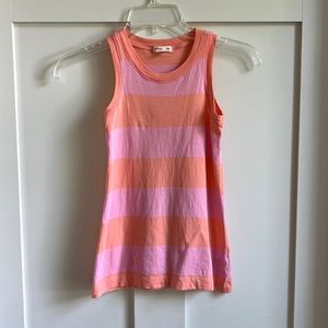 Crewcuts Pink and Orange Stripe Dress